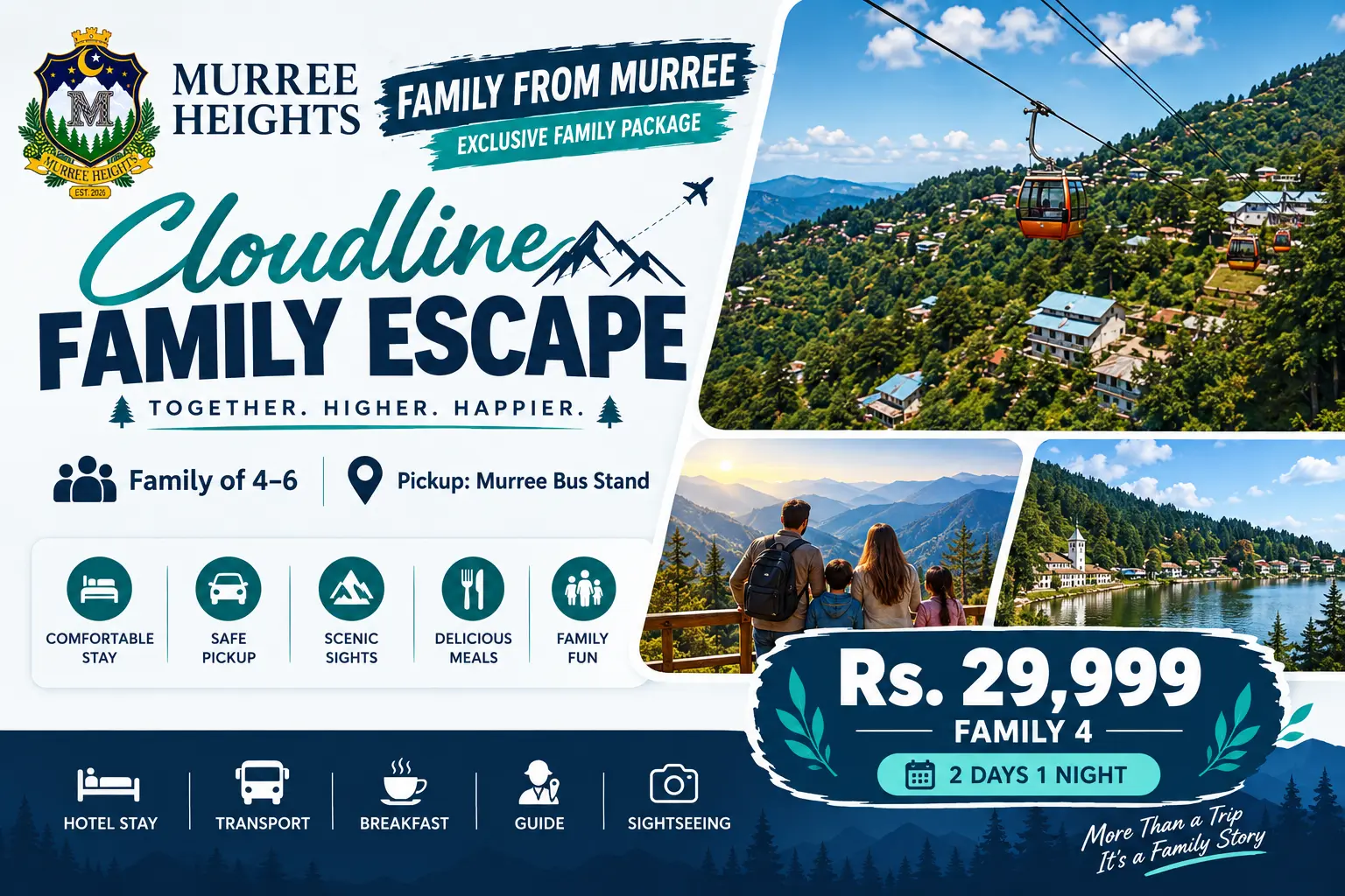 Murree Quick Escape family package