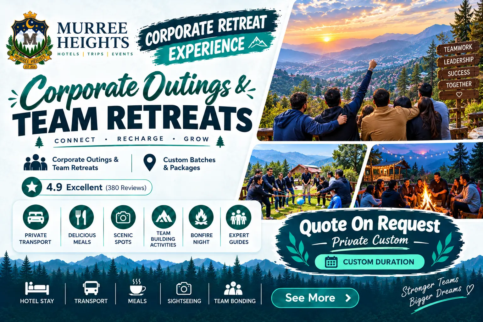 Corporate private tour package to Murree